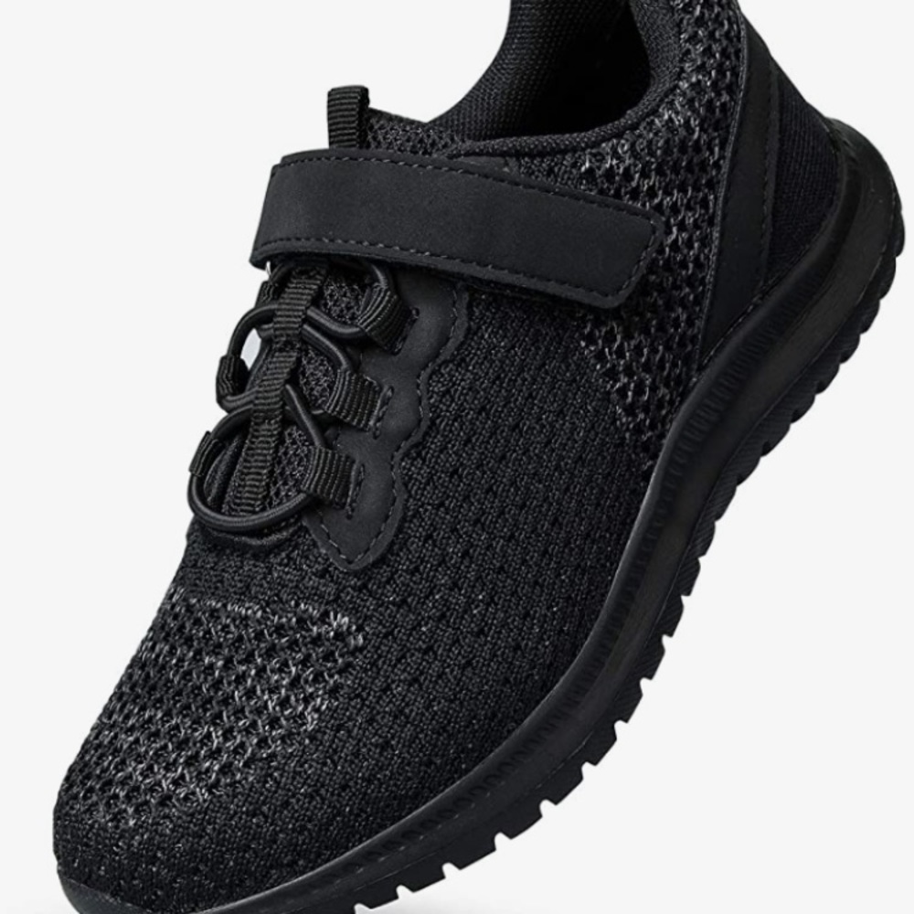 Black pair of shoes for a Toddler
